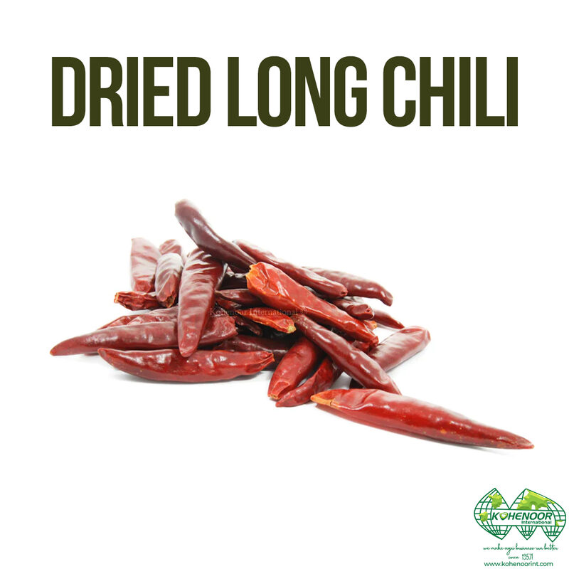 Dried Long Red Chilli