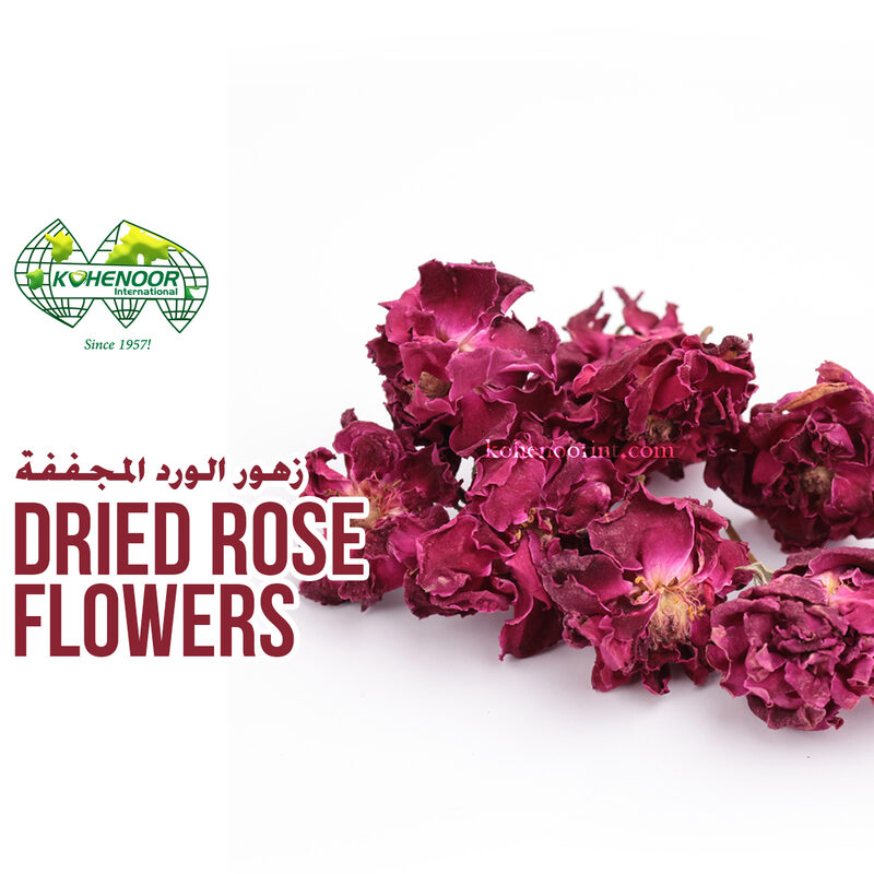 Dried Red Rose Flowers